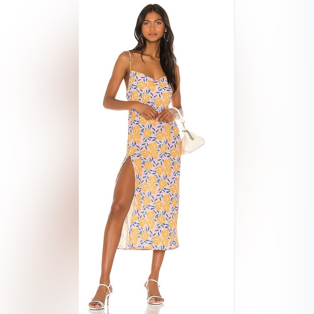 RESA Floral Spaghetti Strap Dress
